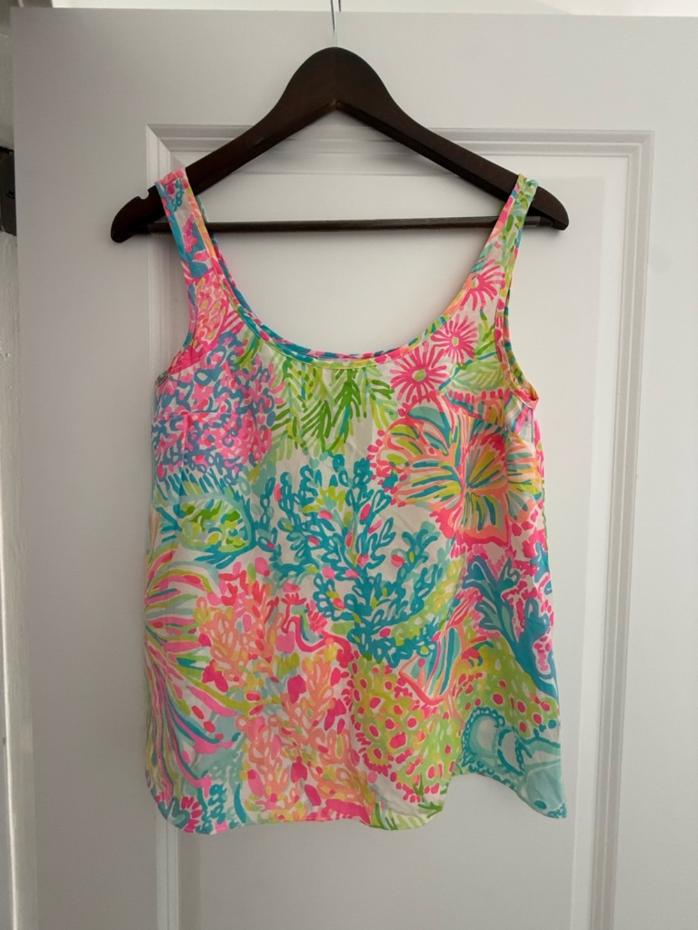 Lilly Pulitzer XS Silk Tank